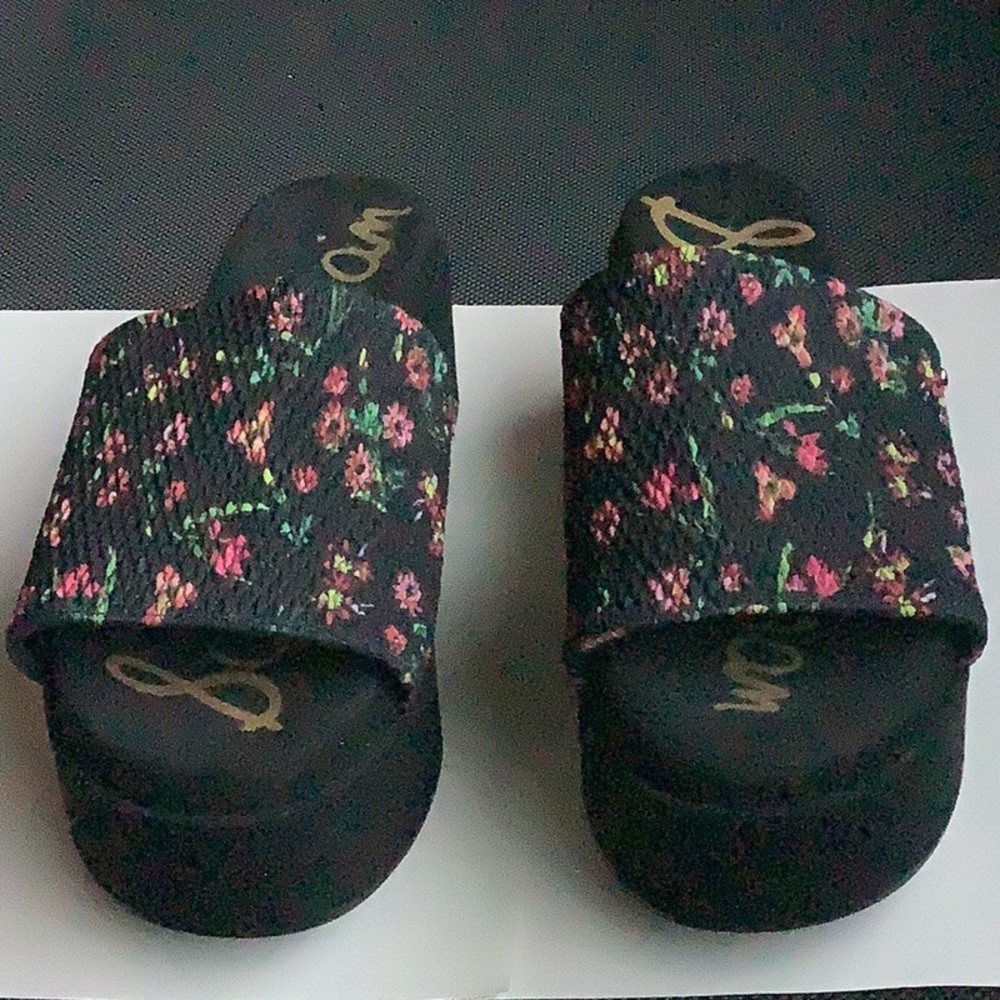 Sam Edelman High Heel Sandals Floral Design - Picture 2 of 7